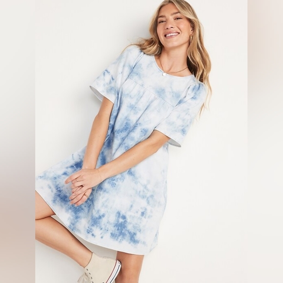 Tie dye swing dress - Picture 3 of 4